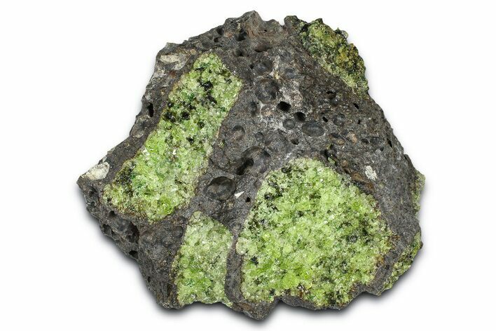 Peridot Crystals in Basalt - Arizona #369506